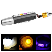 Draagbare 3-leds expert jade zaklamp, USB oplaadbaar, geschikt voor het identificeren en testen van sieraden en edelstenen.