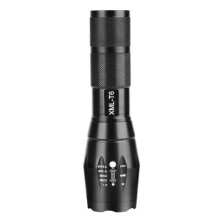 ZVD High Power LED Flashlight - Rechargeable - 300m Range - 5 Lighting Modes