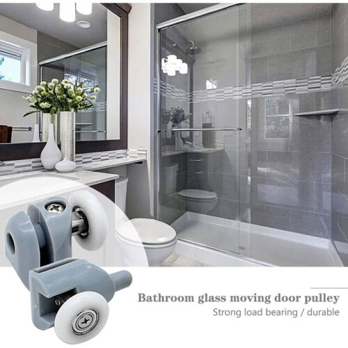 23mm rollers, 8 pieces, for shower doors and bathroom sliding doors 1