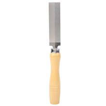 Diamanten rhomboïde vijl met houten handvat, voor het slijpen van metaal en glas, tuingereedschap voor houtbewerking (7,6 cm)