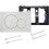 Geberit SIGMA 01 Dubbele afdekplaat, wit (115.770.11.5) Label 4