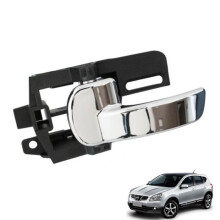 Poignée de porte intérieure avant gauche chromée pour Qashqai J10 - 80671JD000