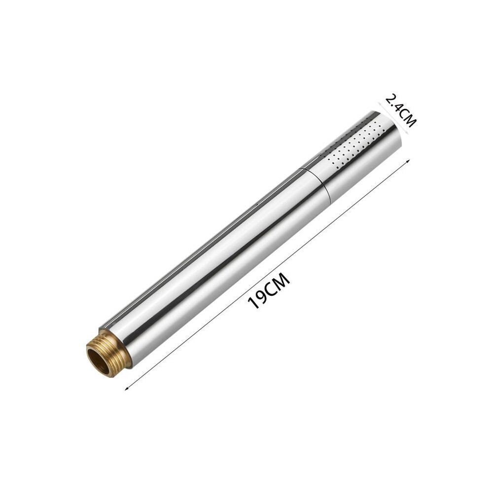 Mini Universal Handheld Shower Head, Chrome-Plated Brass (Round) 9102920039823