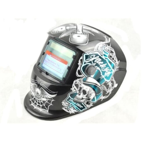 Welding Helmet - Skull Design - ARC MIG TIG - Auto Darkening 1
