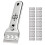 AQSACOKIYA Ceramic Hob Scraper - Ceramic Hob Scraper with 20 Blades for Effective Cleaning 1