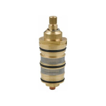Brass thermostatic shower valve with tap and handle for shower mixer