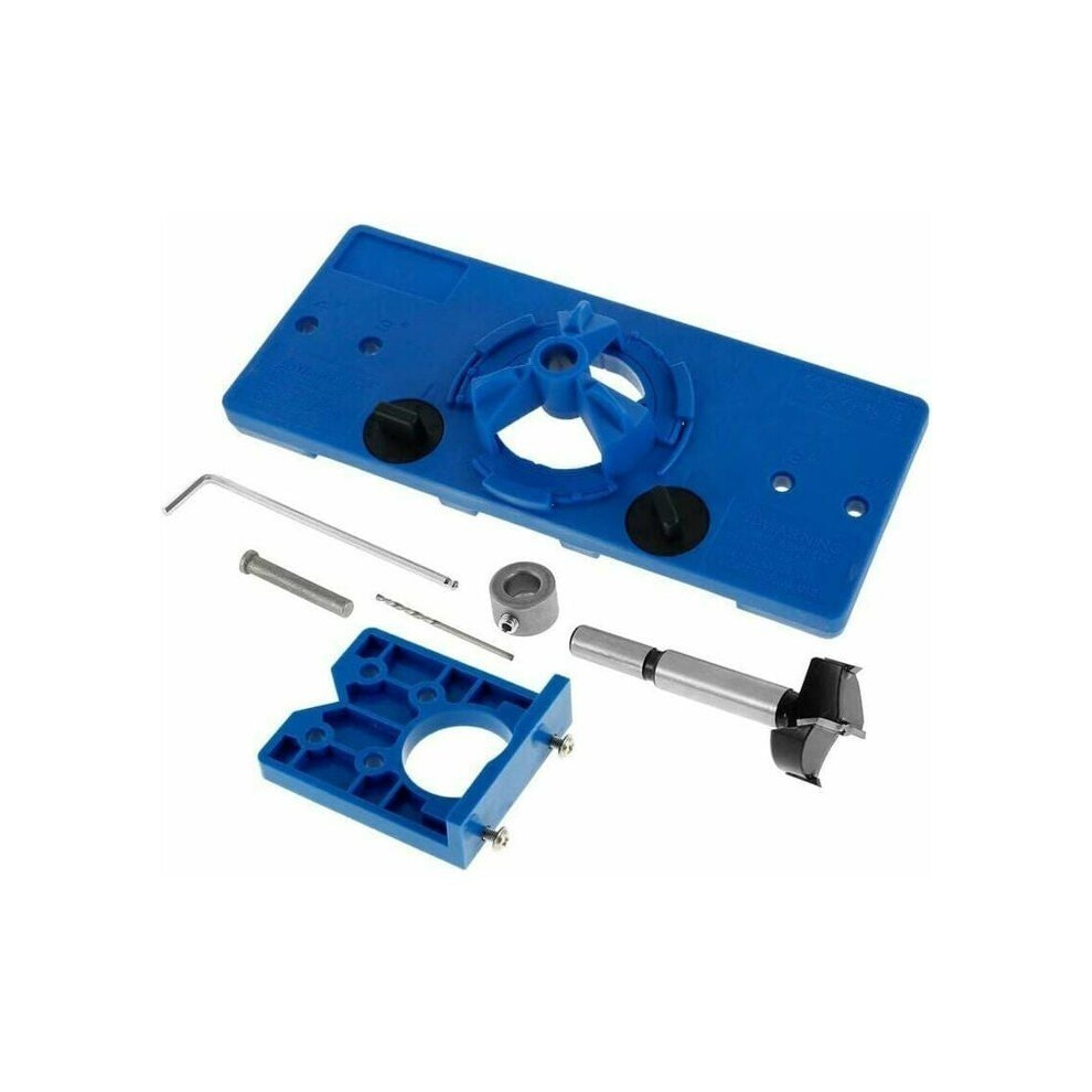 35Mm Invisible Hinge Drilling Jig And 35Mm Drilling Hinge Device With 35Mm Drill Bit And Depth Stop Support 9102920043240