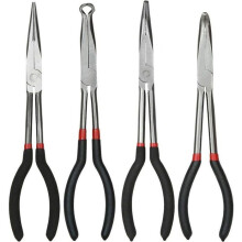 Set van 4 punttangetjes van 28 cm (11 inch) en lange punttangetjes voor diverse toepassingen PZCC