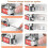 Stapler/Nailer - BIGILANTUH - DIY Model - 3000 Staples - Metal - Mixed 5