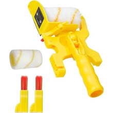 Paint Edge Trimmer Roller Brush, Paint Edge Kit with Roller and Brush, Clean Cut Brush for Easy Wall Edges