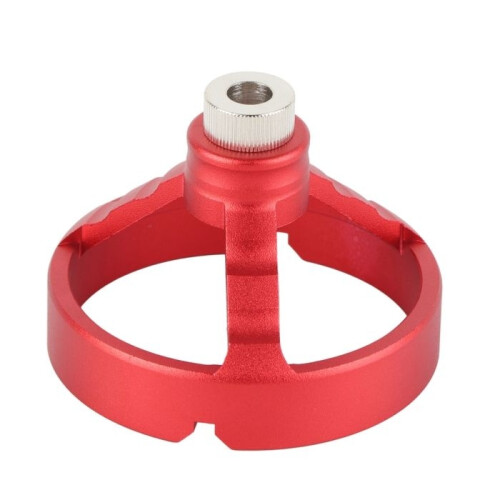 Woodworking tool 5/6/7/8/9/10 mm, drilling guide, locator, vertical drilling attachment (red)