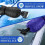 2-teiliger Eiskratzer für Autos mit Handschuh, Scheibenkratzer, Winter-Eiskratzer, Schneekratzer 4