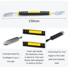 Double-Ended Metal Spudger 6-Piece Hand Tool Set for Tablet and Mobile Phone Pleasure Opening Repair Tool 263