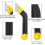 Grout Scraper - Not specified - 2 Scrapers with 5 Replacement Blades - Non-slip - Ergonomic 3