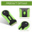 Cleaning scraper - Unspecified - Unspecified model - 10 replacement pieces - Scratch-resistant - Ergonomic 3