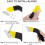 Grout Scraper - Not specified - 2 Scrapers with 5 Replacement Blades - Non-slip - Ergonomic 4