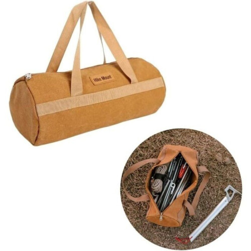 Empty Tool Box, Small Tool Bag, Portable Multifunctional Tool Kit, Canvas Tool Bags with Zipper
