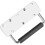 2-piece folding handle, spring-loaded box handles for hardware boxes, silver handles, carrying handle for 3