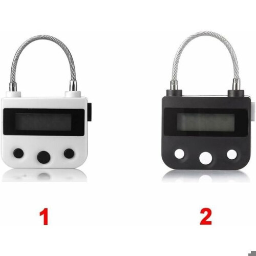 Time Lock with Timer Switch, Electronic Security Padlock, Random Color YYV 1