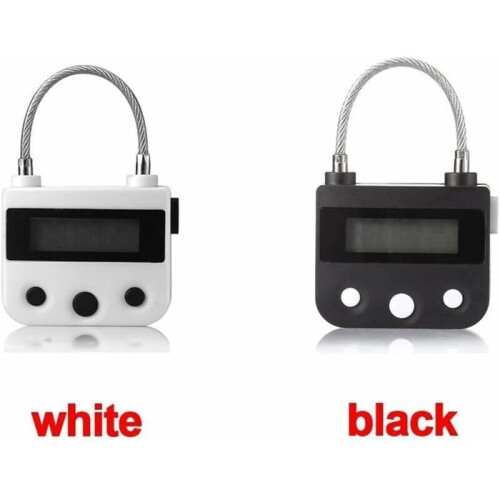 Time Lock with Timer Switch, Electronic Security Padlock, Random Color YYV 2
