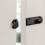 Security locking latch with thick pure brass bolt, ultra-resistant black gate latch 4