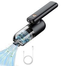 7000Pa Handheld Vacuum Cleaner, Cordless Battery-Powered Handheld Vacuum with LED Light, 2-Hour Fast Charge - 4000 mAh