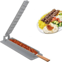 Kebab-Grill - AZWIX - Manuell - Antihaftbeschichtung - 25,4 cm - Für Picknicks und Grillabende