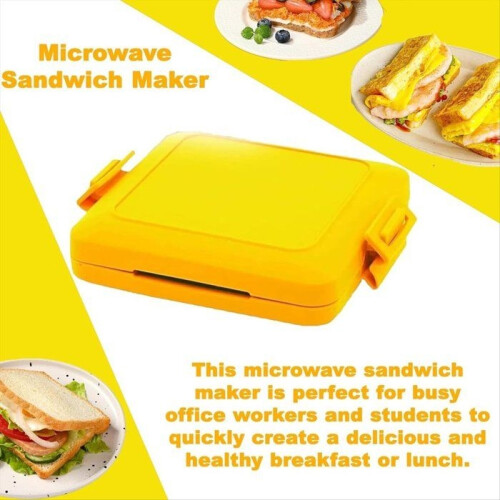 Microwave Sandwich Maker... Cordless Electric Microwave Sandwich Maker Toaster 1