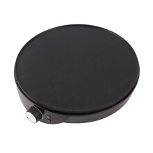 30.5cm Non-Stick Electric Crepe Maker with Batter Spreader and Wooden Spatula, Ideal for Crepes and Scones. EU Plug.