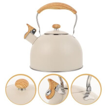 Ηλεκτρικός Βραστήρας - TOYMYTOY - Kinder Kettle - 2.5L - Ανοξείδωτο Ατσάλι - Μπεζ
