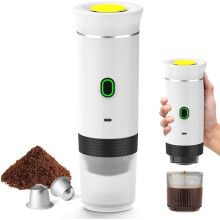 Macchina da caffè multi-capsula, per espresso, autoriscaldante, con capsule piccole, portatile per ufficio - Verde