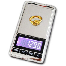 Kitchen Scale, Precision 0.01g-200g, Multifunction Electronic LED Display with Tare