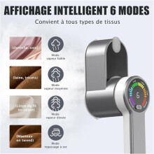 Vertical Garment Steamer: 1200W Travel Garment Steamer with 120ml Water Tank, 2-in-1 Steamer Design