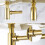 Bottle Siphon - YYV - Round Siphon - Polished Brass - 38 cm - Odor Trap 4