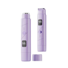 Elektrische epilator voor vrouwen, elektrisch scheerapparaat met dubbele kop, pijnloos ontharingsapparaat met lcd-scherm, 2-in-1 ontwerp