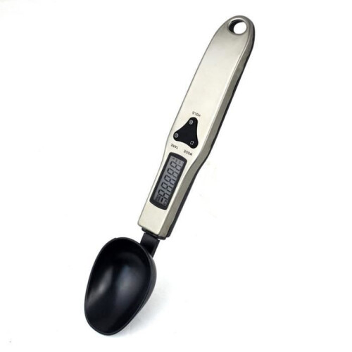 Digital Measuring Spoon - 1 pc - LCD Digital - 500g/0.1g - Black