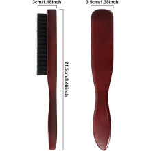 Spazzola con setole di cinghiale, spazzola lisciante per capelli, spazzola per chignon, spazzola lisciante per capelli per donne e