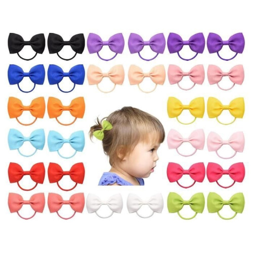 Hiusasusteet - 40 osaa - Rusetit - Hiuslenkit - Vauvoille