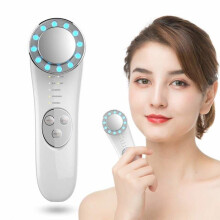 Massaggiatore facciale - Dispositivo 7 in 1 per la pulizia e il lifting del viso - Dispositivo ad alta frequenza - Promuove