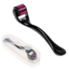 Rullo per microneedling Boolavard TM da 1,5 mm + custodia inclusa - 540 aghi - Il miglior rullo per la cura della pelle