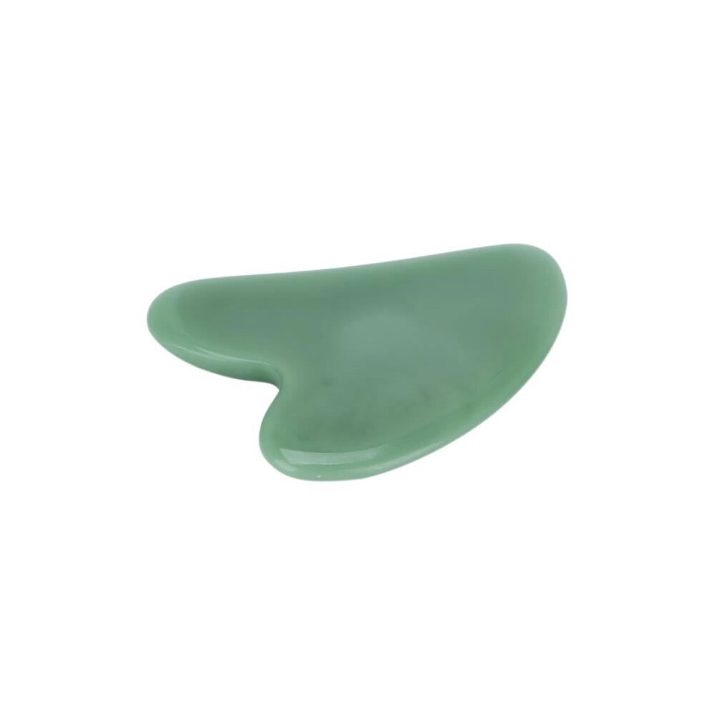 Aihontai Keenso Jade Stone Guasha Massage Tool, Facial Gua Sha Tool, Natural Jade Stone Guasha Massage Board For The