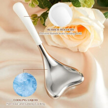 Cryogenic Facial Sticks – 2-in-1 Gua Sha and Massage Ice Globes – Facial Skincare Tools