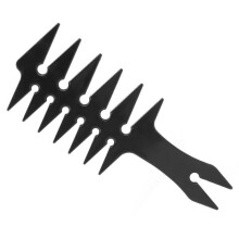 TMISHION Pettine a denti larghi, pettini da uomo a denti larghi, pettine per capelli a doppia faccia con olio, pettini per acconciature