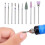 Nail Drill Bits, 10pcs Nail Drill Bits, SPECOOL Drill Bits for Nail Drills, Nail Removal Tools for Manicure and Pedicure 2