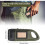 2 Rechargeable LED Hand-Crank Flashlights, Solar LED Flashlight - Hand-Crank Flashlight - Waterproof Emergency Light 2