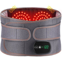 Elektrisches Heizkissen für die Taille, kabelloser Heizgürtel für den Rücken mit 3 schnellen Heiz- und Massagemodi