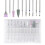 Nail Drill Bits, 10pcs Nail Drill Bits, SPECOOL Drill Bits for Nail Drills, Nail Removal Tools for Manicure and Pedicure 1
