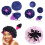 Satin Nightcap - 3-Pack - Elastic - Comfortable - Hair Protection 1