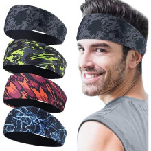Sports Headband - Not specified - Pack of 4 - Unisex - Comfortable - Stretchy