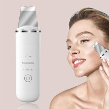 Ultrasonic peeling device to remove blackheads, skin scrubber for deep cleansing